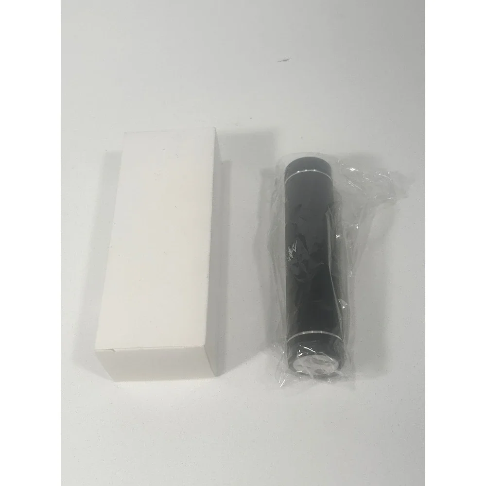 Danny1st Technology 2600mAh Power Bank Flashlight with 3-in-1 Cable Black